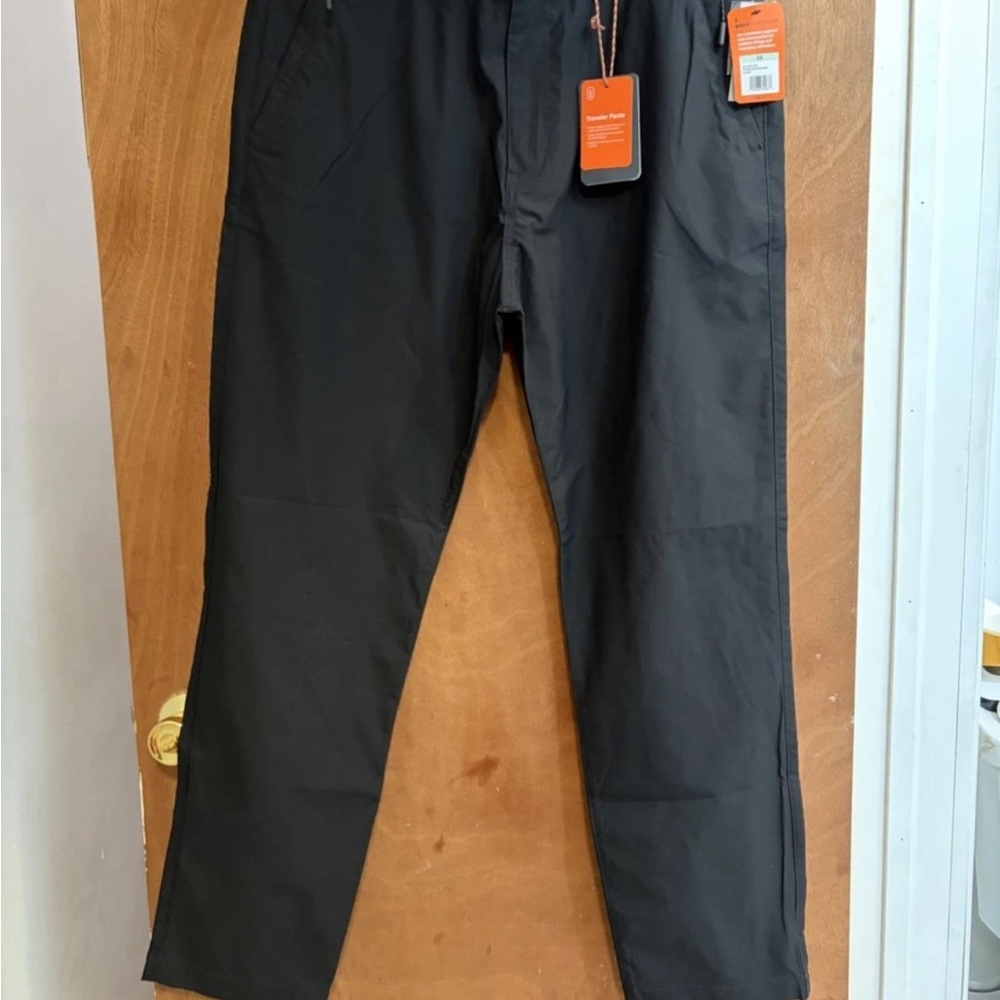 Men's Black Performance Pants size 34 Bass Outdoors